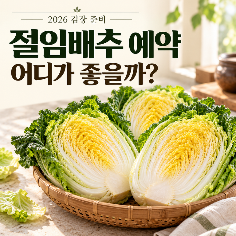 절임배추예약