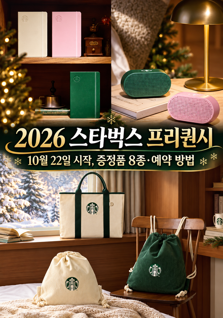 2026 스타벅스 겨울 기프트 컬렉션