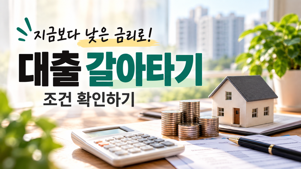 낮은금리대출갈아타기