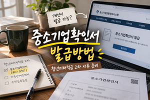 중소기업확인서 발급 준비 안내