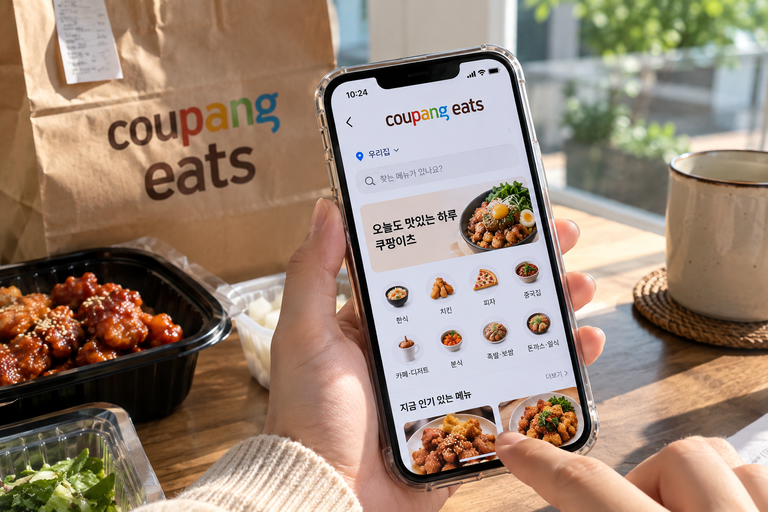쿠팡이츠와 함께하는 맛있는 순간